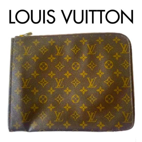 Louis Vuitton Monogram Canvas Poche iPad or Document Case - Picture 17 of 17